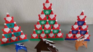 クリスマス折り紙